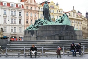 Памятник Яну Гусу.